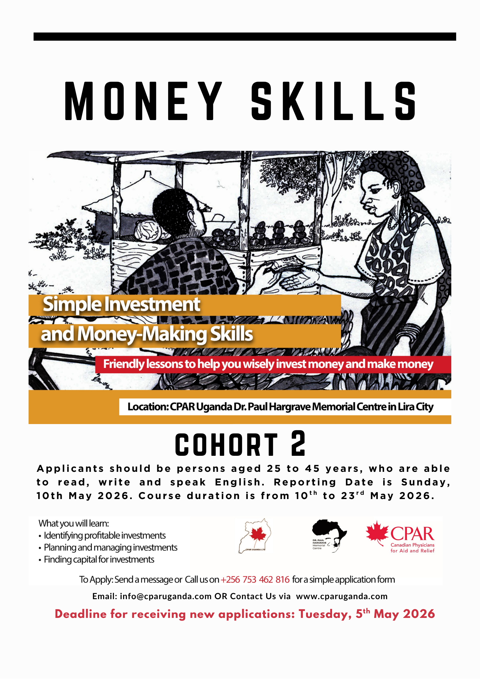 Stimulating development, dissemination and widespread application of technologies suitable and adaptable for Uganda is the mission of CPAR Uganda.