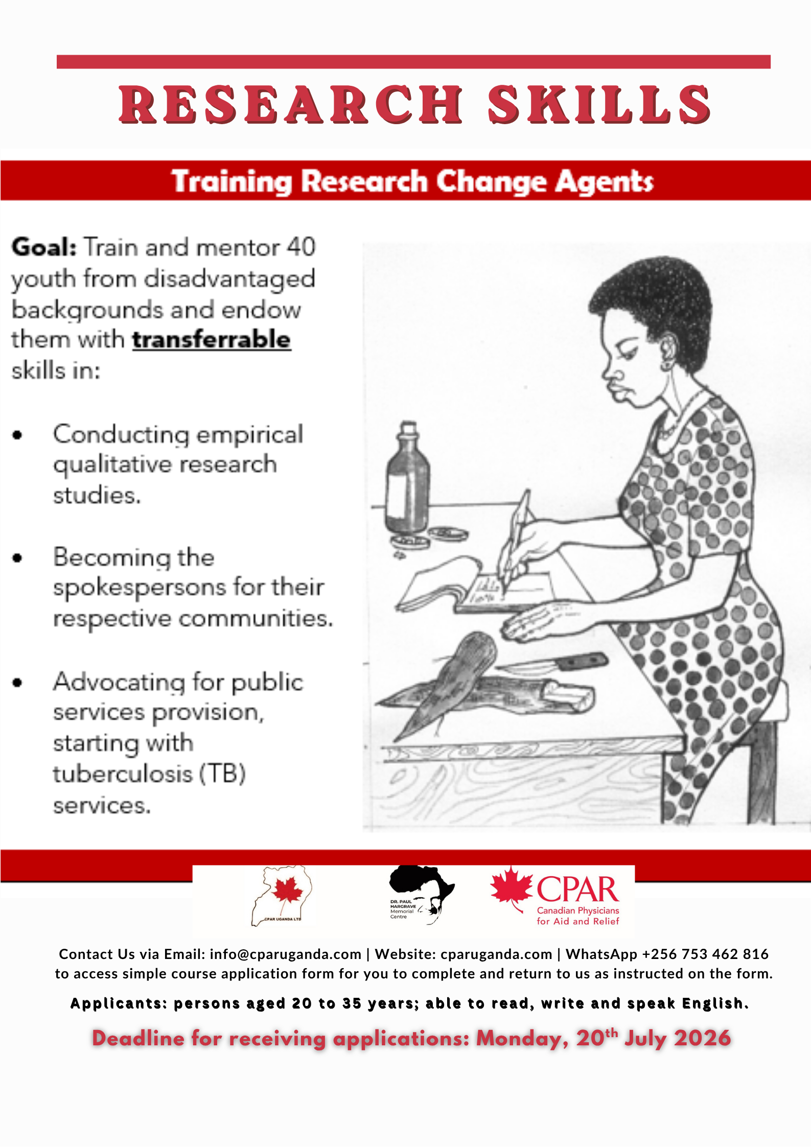Stimulate development, dissemination and widespread application of technologies suitable for Uganda is the mission of CPAR Uganda.