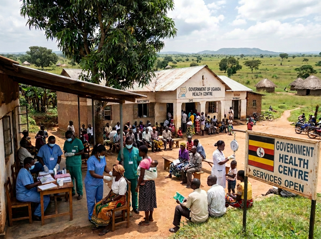 CPAR Uganda constructed & equipped health&nbsp;centers